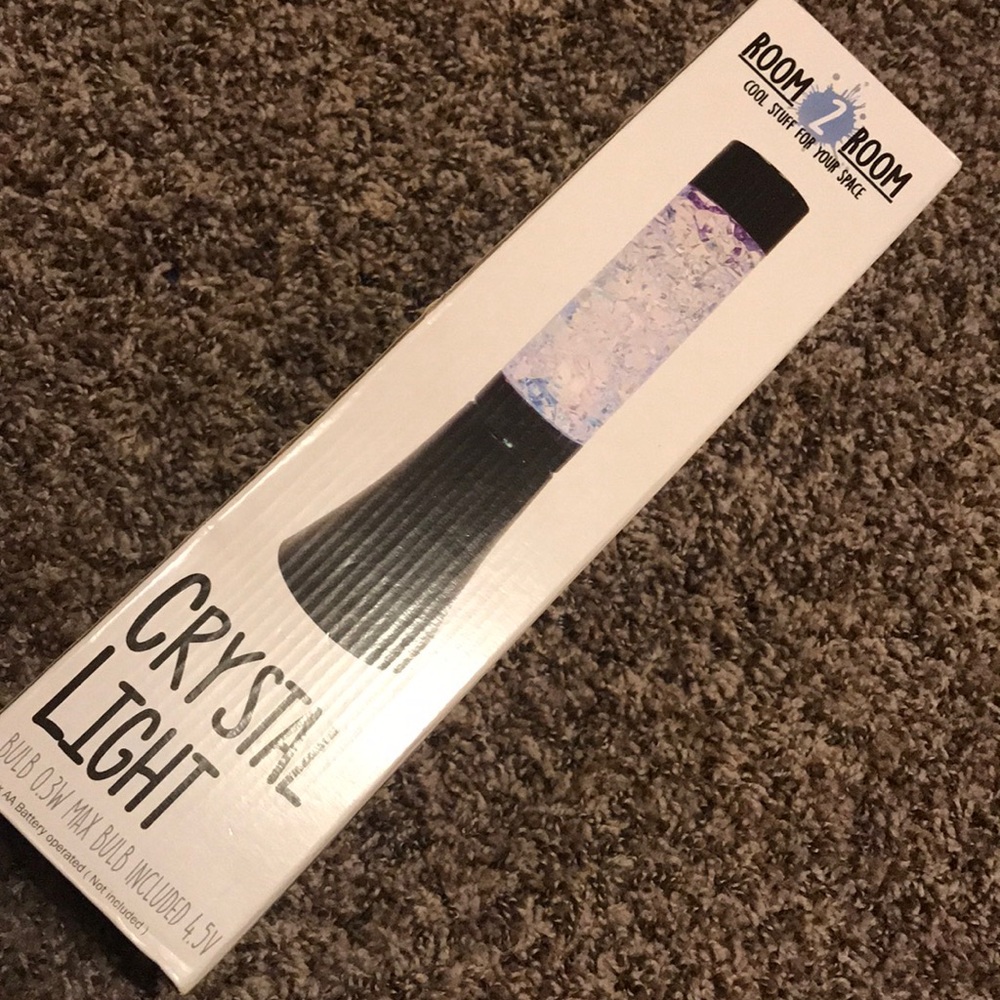 Crystal light lamp